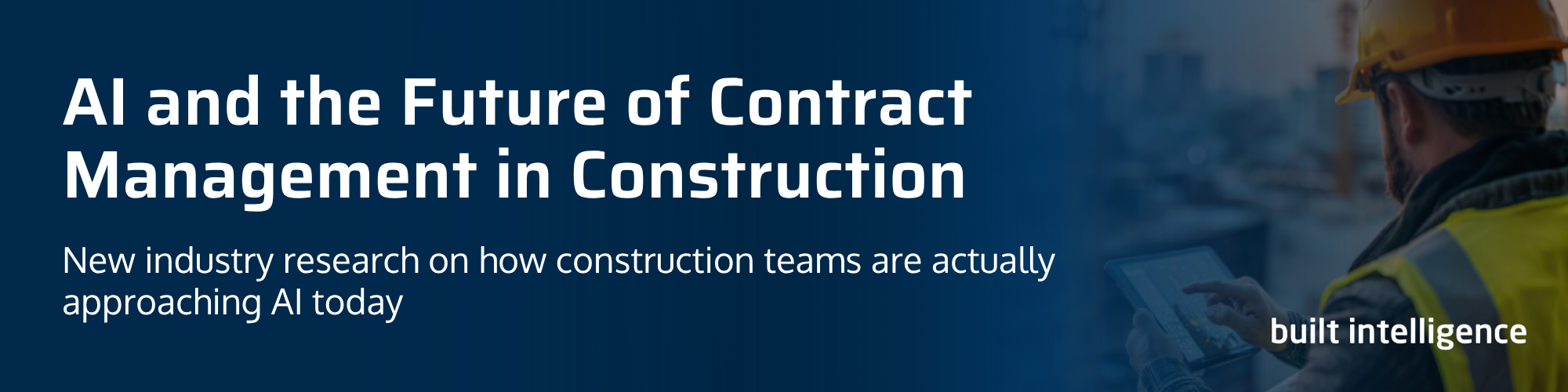 Built Intelligence AI in Contract Management Banner V3